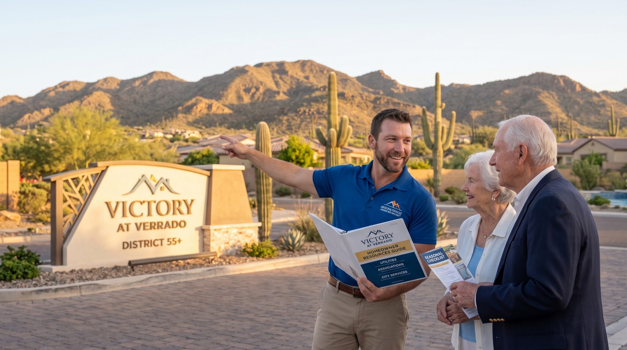 Arizona House watch founder showing residence of Victory of Verrado a resource guide.